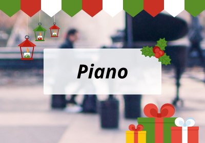 Kerst piano