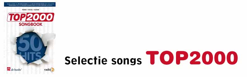 Bladmuziek Songbooks Top2000 Radio2