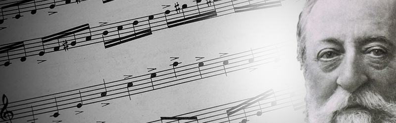 Bladmuziek Camile Saint-Saens