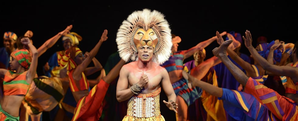 Bladmuziek uit de musical The Lion King